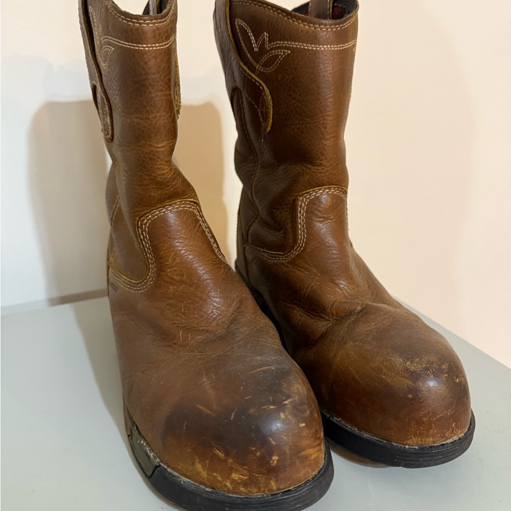 Rocky Men's Distressed Brown Western Boots